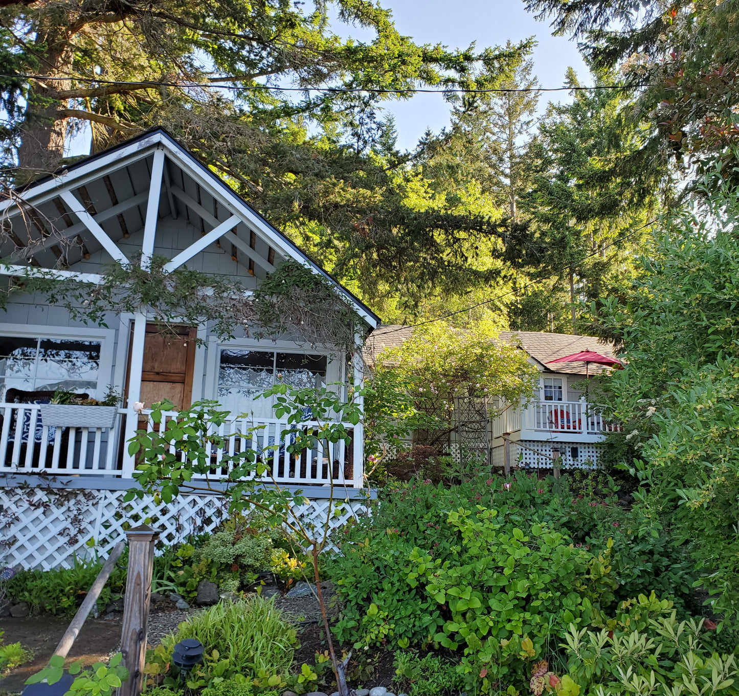 Jenny’s Cottage Vacation Rental near Port Townsend WA perfect for couples or a wedding retreat